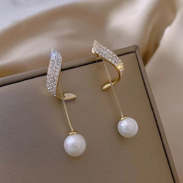 Korean Wing Stud Earrings