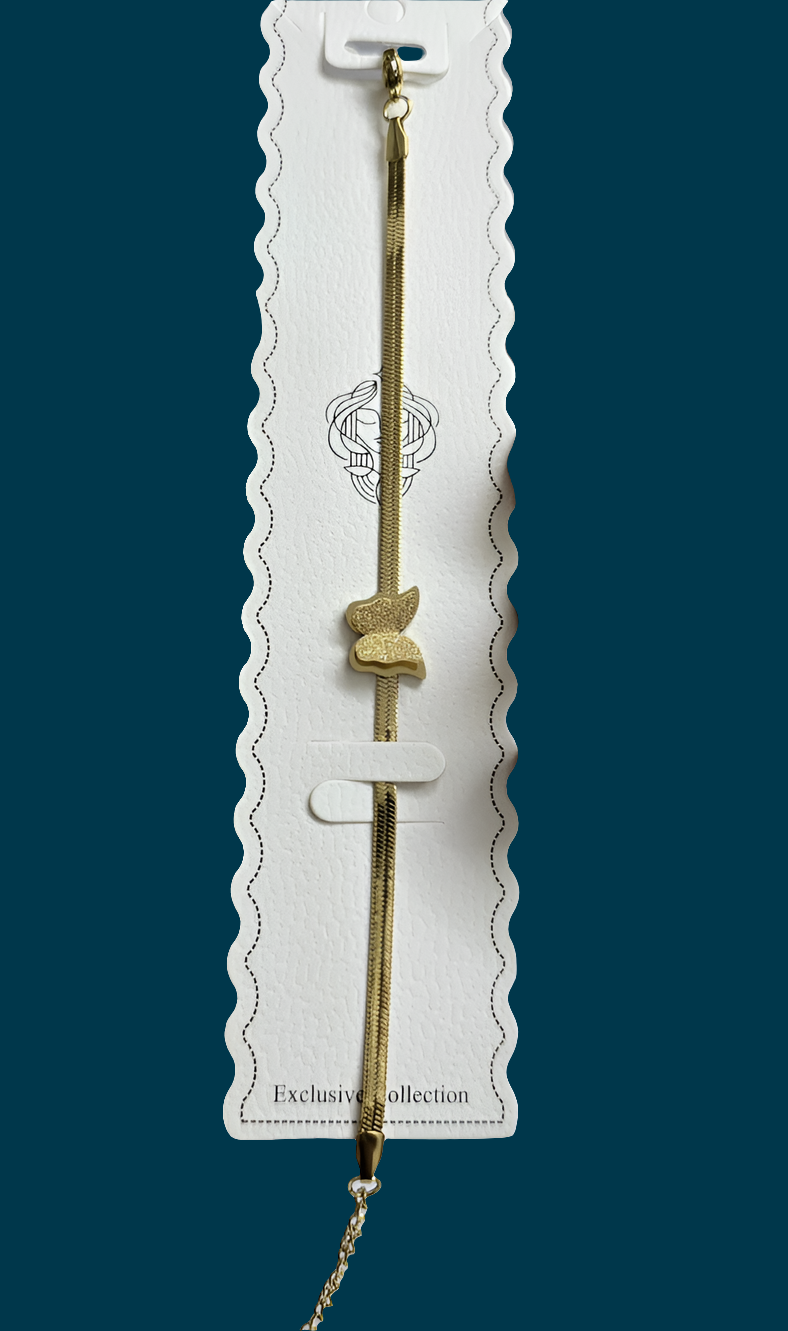 Exclusive Butterfly Charm Bracelet