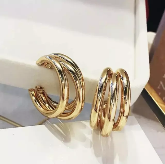 Blind Hoop Earrings