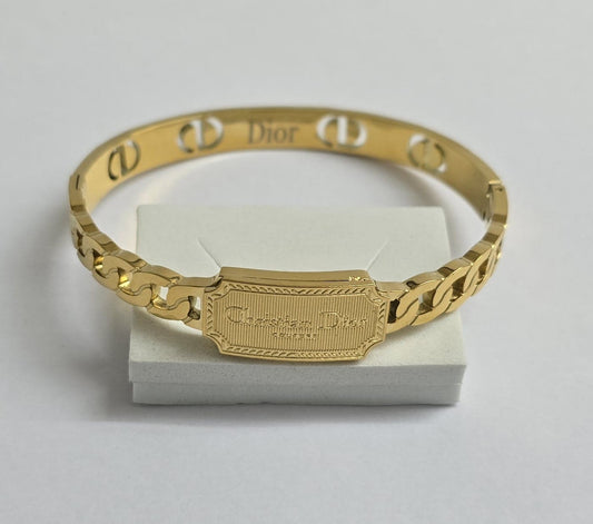 Christian Dior Gold Plated Bracelet